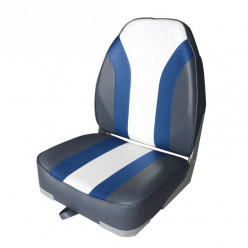 Кресло Highback Rainbow Boat Seat(угольный/син/св.сер) 75107CBW