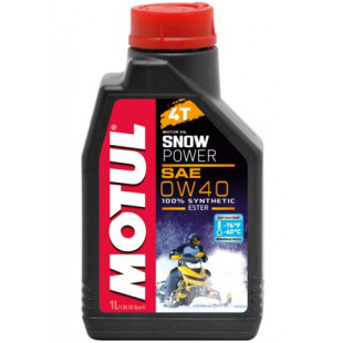 MOTUL SnowPower 4T 0W40 1л для снегохода синтетика