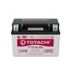 Аккумуляторная батарея TOTACHI MOTO YTX7A-BS 7 а/ч R AGM 90007
