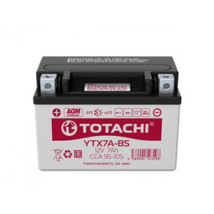 Аккумуляторная батарея TOTACHI MOTO YTX7A-BS 7 а/ч R AGM 90007