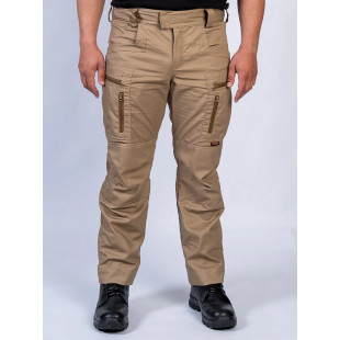 Брюки мужские Бизон тк твил цв.песок р-р 56/58-170/176