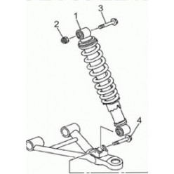 Амортизатор передний 55300-055-0100 Тундра700, UTV500