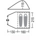 Палатка GREENELL Керри  2V2 зеленый 225*295,высота 120 см