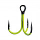 Крючок OWNER ST-36 №06 тройник цв.Fluo chartreuse