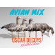 Белолобый гусь OSCAR DECOYS Avian-Mix ELITE 3D (6шт)  сминаемые, сьемные головы