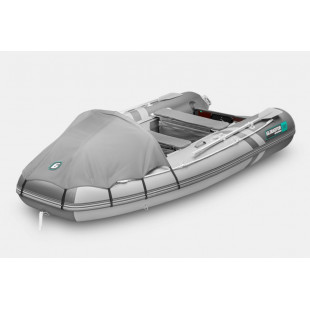 Лодка надувная Gladiator E350PRO светло-темносерый