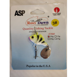 Блесна Rosy Dawn ASP рыбка с лепестком 10g