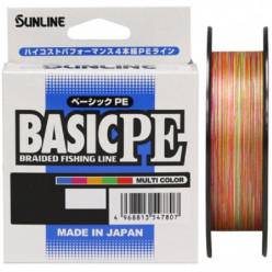 Плетёный шнур Sunline BASIC PE HG #0.6(0.128) Multi Color 150м
