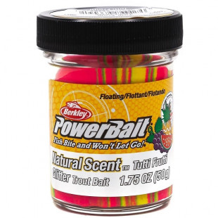 Форелевая паста FW PowerBait  Glitter 50гр.Tutti Frutti