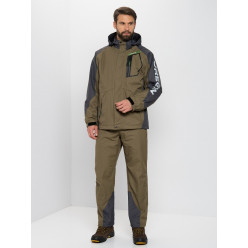 Костюм демисезонный Орегон цв.хаки/серый тк.Breathable р.52-54/170-176