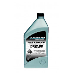 Масло синтетическое 4т QUICKSILVER Full Synthetic 10W30 1л 8M0180936