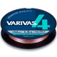 Плетеный шнур Varivas PE 4 150м 0,6 Marking