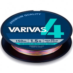 Плетеный шнур Varivas PE 4 150м 2,0 Marking