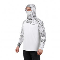 Джерси Aquatic Дж-08 с капюшоном и баффом White Camo р-р M