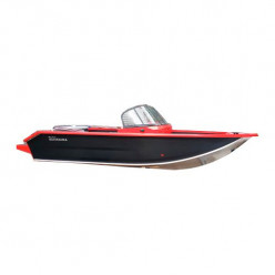 Лодка VOLZHANKA 46 Fish красный, карбон 46F 72 D525