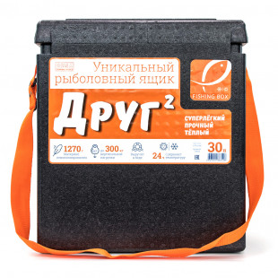 Рыболовный ящик Camping World "Друг-2" 25л черный