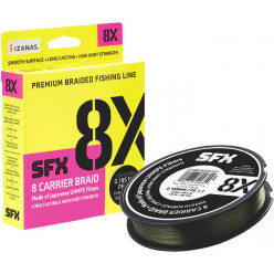 Шнур плетеный SUFIX SFX 8X жёлтый 0.165мм 135м 10кг