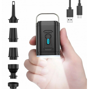 Насос электрический портативный Tiny & Fast Air Pump 66001, USB