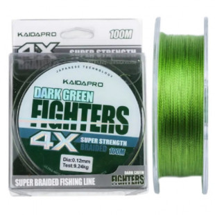 Плетеный шнур Kaida Fighters Braid Line PX402 100м 0,16мм