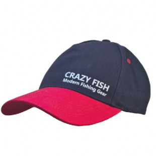 Кепка Crazy Fish Modern blue-red M