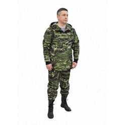 Костюм противоэнцефалитный с сеткой с ловушкой цв. весенний лес р.52 рост 170/176