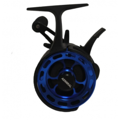 Катушка зимняя мультипликаторная ADMIRAL ADM 60L синяя левая
