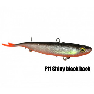 Баланслаг Jig It Whale Tail 110мм 24гр цв.F11 Shiny black back