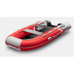 Лодка надувная Gladiator Е420S красно-белый