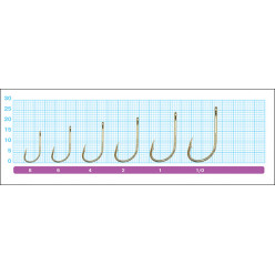 Крючок OWNER 50108-01 колечко (8шт)