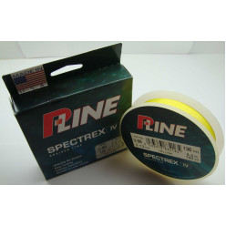 Плетеный шнур P-Line Spectrex IV 136м 0.13мм желтый