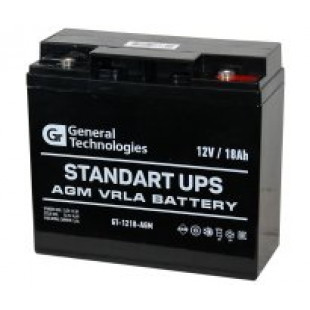 Аккумулятор GT 1218 General Technologies Standart AGM /4