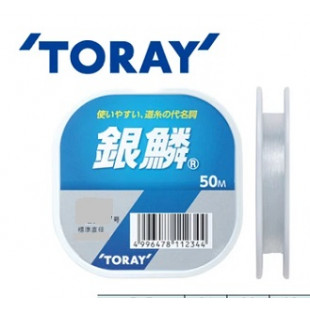 Леска зимняя Toray A743 Ginrin natural 50м connected 0,165мм