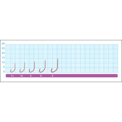 Крючок OWNER 50255-9 красная лопатка (14шт)