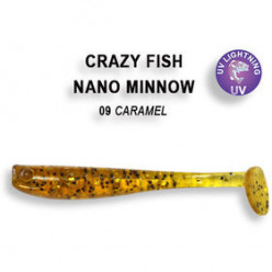 Силиконовая приманка Crazy Fish Nano Minnow 1.6 6-40-9-6