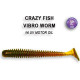 Силиконовая приманка Crazy Fish Vibro Worm 2 3-50-14-6