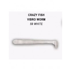 Силиконовая приманка Crazy Fish Vibro Worm 2 3-50-59-6