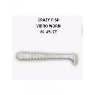 Силиконовая приманка Crazy Fish Vibro Worm 2 3-50-59-6