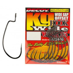 Крючок офсетный Decoy Worm 25 №2/0 (7шт)