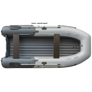 Лодка Reef Triton 400 S-Max НД  (серый/темно-серый)