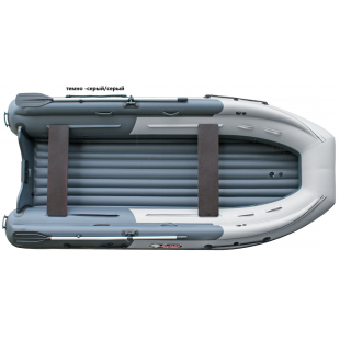 Лодка Reef Triton 425 Fi S-Max НД с интегрированным фальшбортом (серый/темно-серый)