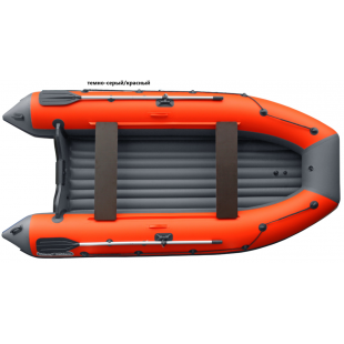 Лодка Reef-325 НД (красный/темно-серый)