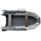 Лодка SKAT TRITON 370 NDFi с интегрированным фальшбортом (серый/темно-серый)