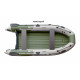 Лодка SKAT TRITON 390 NDFi с интегрированным фальшбортом (темно-серый/хаки)