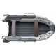 Лодка SKAT TRITON 390 NDFi с интегрированным фальшбортом (серый/темно-серый)
