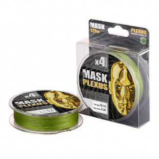 Плетеный шнур AKKOI Mask Plexus  0,14мм 125м зеленый