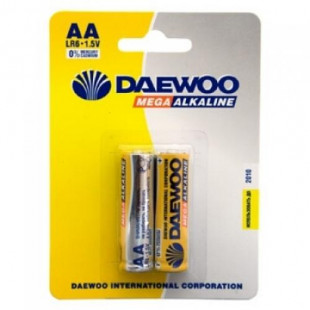 Элемент питания Daewoo MEGA Alkaline AA BL2