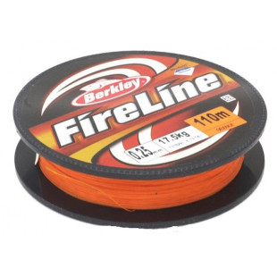 Плетеный шнур FireLine Orange 0.25мм 110м