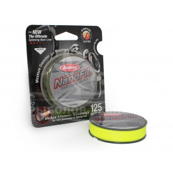 Плетеный шнур BERKLEY NANOFIL Chartreuse 0,28мм 125м