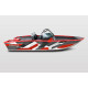 Лодка "FISHPRO X5" красный металлик X5F 02 A525+Mercury F115EXLPT