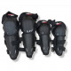 Защита рук и ног PRO-BIKER HX-P02 (компл. 2 налокотника,2 наколенника)-плотный подклад,регул.размер